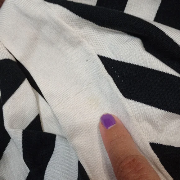 diane von furstenberg carlisle silk blend striped longline cardigan - Picture 12 of 15